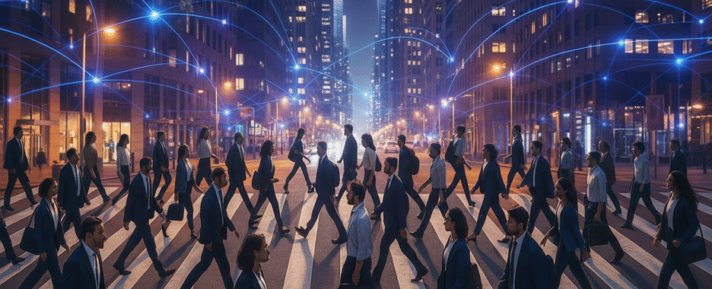 faixa pedestres brasil digital noturna